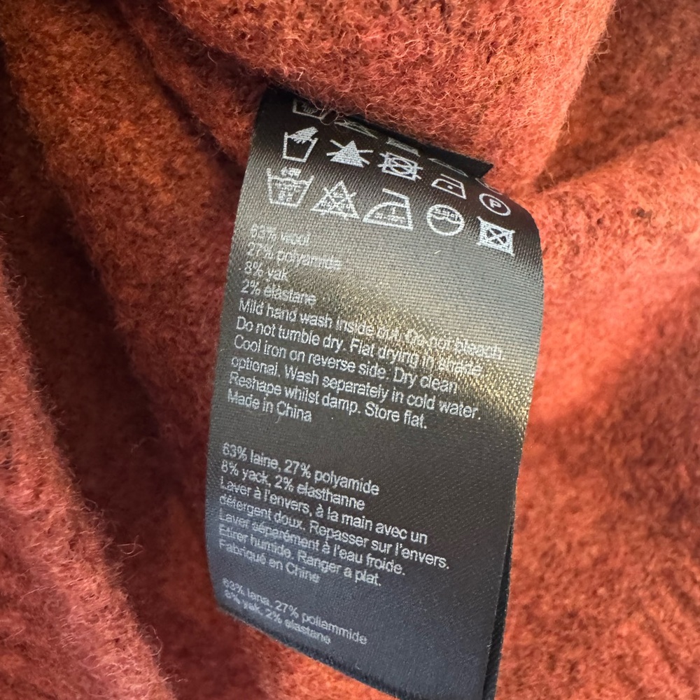 All Saints Rust Sweater - Picture 2 of 3